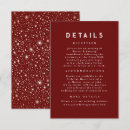 Search for red star invitations Starry night