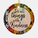 Search for kindness quote christmas tree decorations Typography