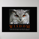 Search for wise owl posters Wisdom