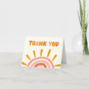 Search for sunshine thank you cards Retro
