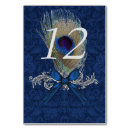 Search for peacock table cards Chic