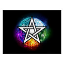 Search for pentagram art Witch