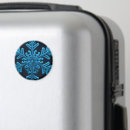 Search for blue snowflake magnets Winter wonderland