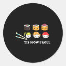 Search for sushi rolls stickers Happy
