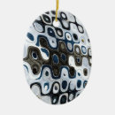 Search for rippled christmas tree decorations Blue