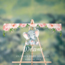 Search for elephant baby shower welcome signs Jungle animals