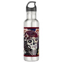 Search for day of the dead water bottles Dia de los muertos