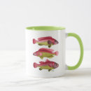 Search for red fish mugs Fantasy
