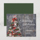 Search for christmas tree wedding invitations Country