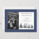 Search for blue and white christmas cards Family photo