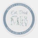 Search for eat drink be merry stickers Elegant
