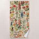 Search for vintage beach towels Flower