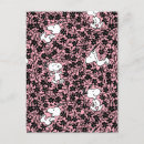 Search for flower pattern postcards Snoopy