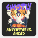 Search for ghostly stickers Spooky