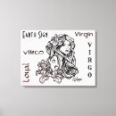 Search for virgo canvas prints Zodiac
