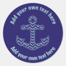 Search for nautical chevron stickers Anchor