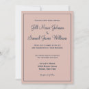 Search for dusty blue and dusty rose wedding invitations Trendy