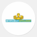 Search for artificial intelligence stickers Text