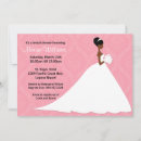 Search for african american bridal shower invitations Damask