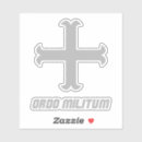 Search for the crusaders cross stickers Warrior