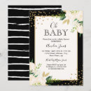 Search for gold stripes invitations Girl