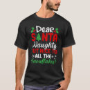 Search for snowflake tshirts Santa