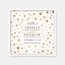 Search for new year paper napkins Gold