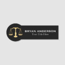 Search for lawyer name tags Attorney at law