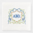 Search for bamboo napkins Blue