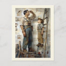 Search for father and son postcards Dad