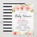 Search for black baby girl shower invitations Modern