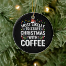 Search for coffee christmas tree decorations Matching