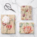Search for tulips wrapping paper Leaves