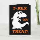 Search for dinosaur halloween cards Ghost