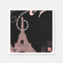 Search for vintage paris napkins Paris bridal shower