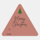 Search for red triangle stickers Merry