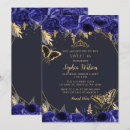 Search for royal blue gold sweet 16 invitations Glitter