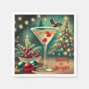 Search for christmas martini napkins Cocktails