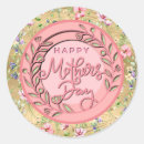 Search for happy mothers day pink flowers stickers Mom