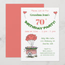 Search for grandmas 70th birthday invitations Party