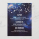 Search for constellations 4x6 invitations Stars
