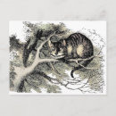 Search for alice in wonderland postcards Cheshire cat