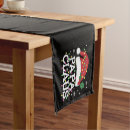Search for christmas table runners Santa