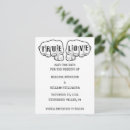 Search for punk rock invitations Black and white