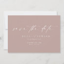Search for dusty rose wedding save the dates Boho