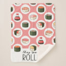 Search for sushi blankets Kawaii