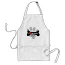 Search for bones standard aprons Dog