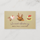 Search for bread business cards Dessert