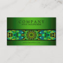 Search for watch business cards Green