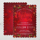 Search for snowflakes christmas invitations Faux gold